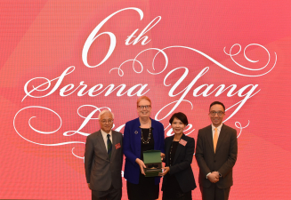 Professor Eileen Sullivan-Marx, Dean of Nursing of NYU Rory Meyers College of Nursing and Professor Chia-Chin Lin, Head of School of Nursing, Li Ka Shing Faculty of Medicine, HKU, signed the MoU.  Officiating guests of the ceremonies also included Professor Paul Tam, Acting President and Vice-Chancellor, and Professor Gabriel Leung, Dean, Li Ka Shing Faculty of Medicine, of HKU.