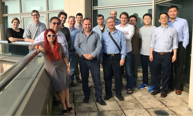 A representative photo of many of the LSR's current members who come from the HKU Science Faculty in the Departments of Physics and Earth Sciences. The members shown include the past and current directorate and PhD students, postdoctoral fellows and Faculty, some of whom are closely involved in the HKU No1. Satellite project.