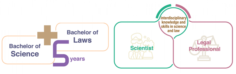 HKU launches new double degree 6858 Bachelor of Science and Bachelor of Laws