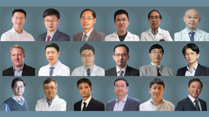  (top row from left) Computer Science: Professor Kaibin HUANG; Economics and Business: Professor Kevin Zheng ZHOU; Geosciences: Professor Guochun ZHAO; Immunology: Mr Jian-Piao CAI, Dr Kwok-Hung CHAN, Dr Hin CHU, (middle row from left) Professor Benjamin John COWLING, Professor Ivan Fan-Ngai HUNG; Immunology, Microbiology: Dr Jasper Fuk-Woo CHAN, Dr Kelvin Kai-Wang TO, Professor Kwok-Yung YUEN; Materials Science: Professor Lain-Jong LI; Microbiology: (bottom row from left) Professor Leo Lit-Man POON, Professor Tong ZHANG; Physics: Professor Wang YAO, Professor Xiaobo YIN, Professor Shuang ZHANG, Professor Xiang ZHANG