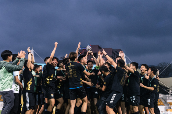 HKU Men’s Soccer Team wins USFHK Intervarsity Soccer Championship 