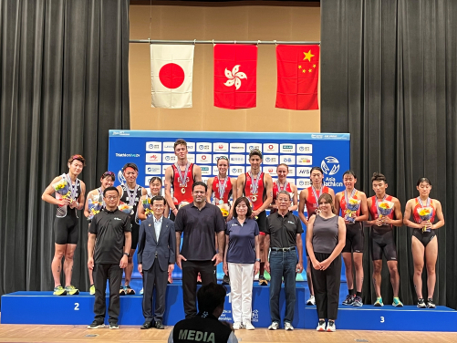 HKU Sports Scholars Triumph at Asian U23 and Youth Triathlon Championships