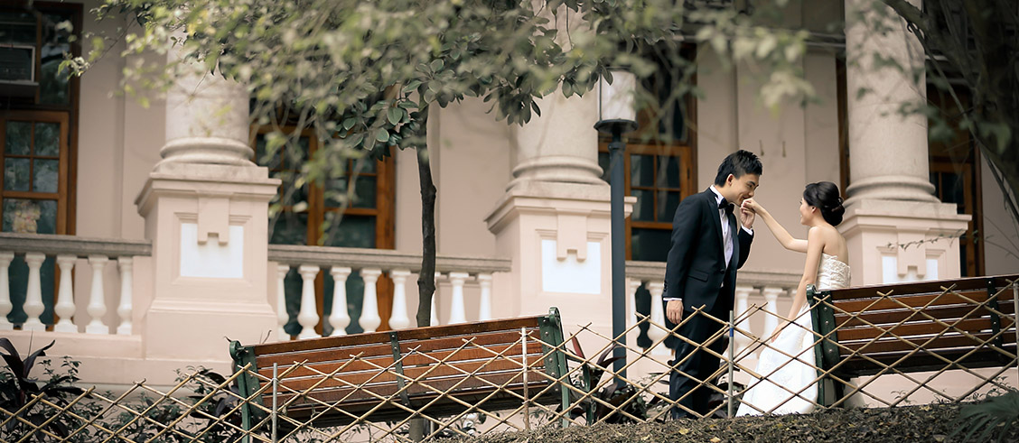 Wedding Photography on HKU Campus